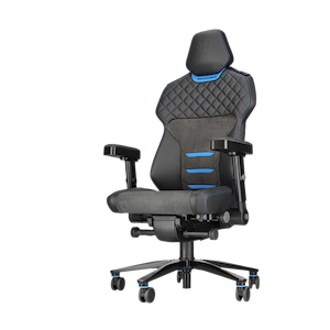 Backforce One Plus schwarz/blau Gaming Stuhl