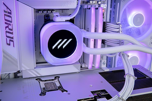 White Gaming PC Ryzen 7 7800X3D - RTX 5070 Ti | MIFCOM