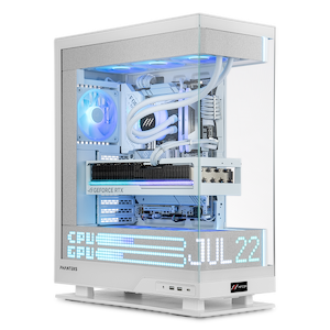 White Gaming PC