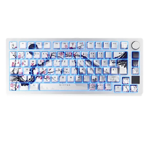 Nyfter Nyfboard HE 82K 2.0 Wireless weiß, Gaming Tastatur
