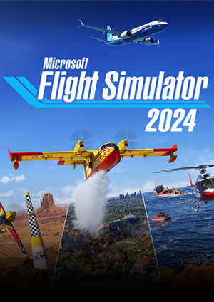Game cover: Microsoft Flight Simulator 2024